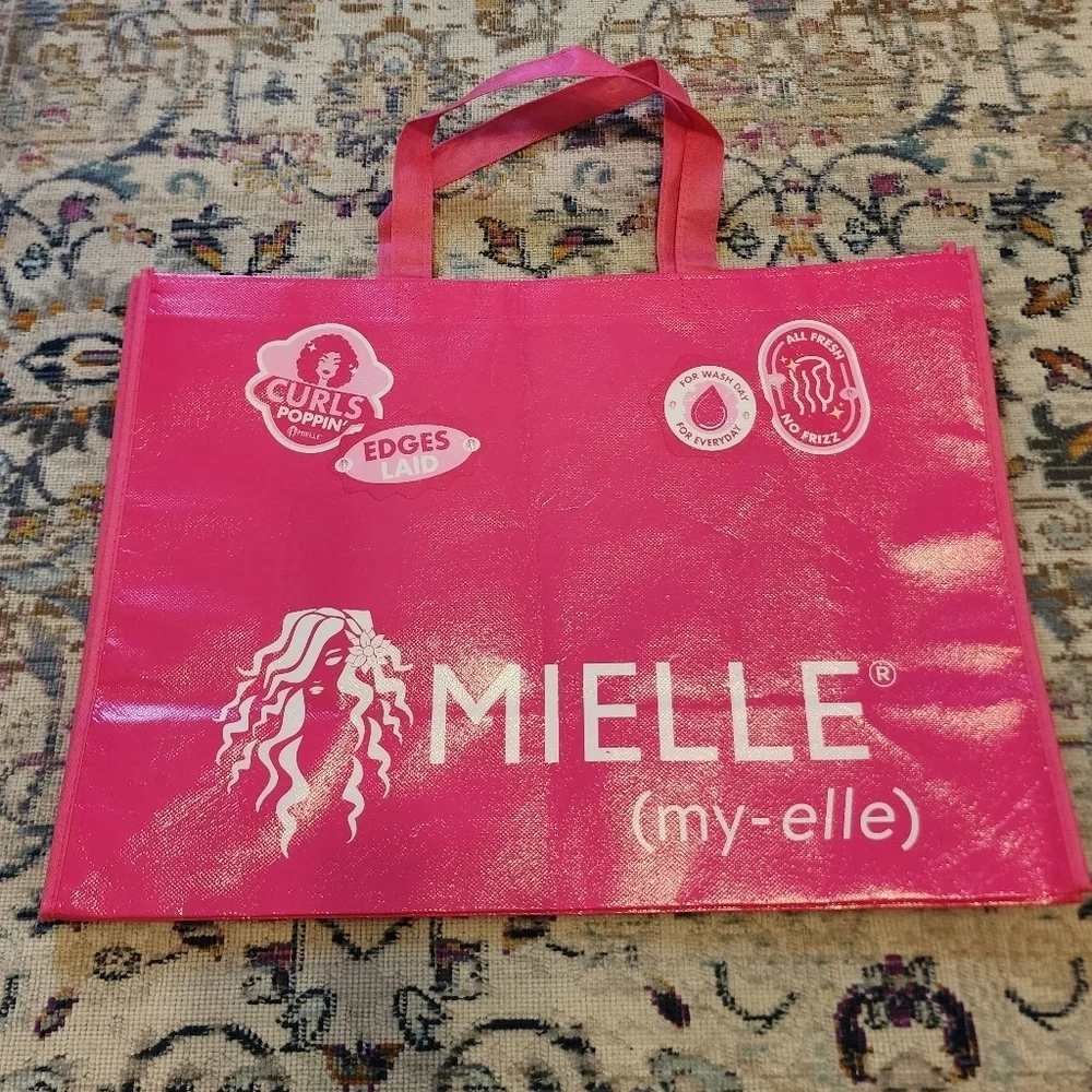 NWOT Mielle Pink Tote Bag
